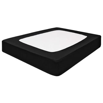 Elastična navlaka za krevet s četiri strane i pokrov za boxspring, za krevet 1,8 m, jednobojna