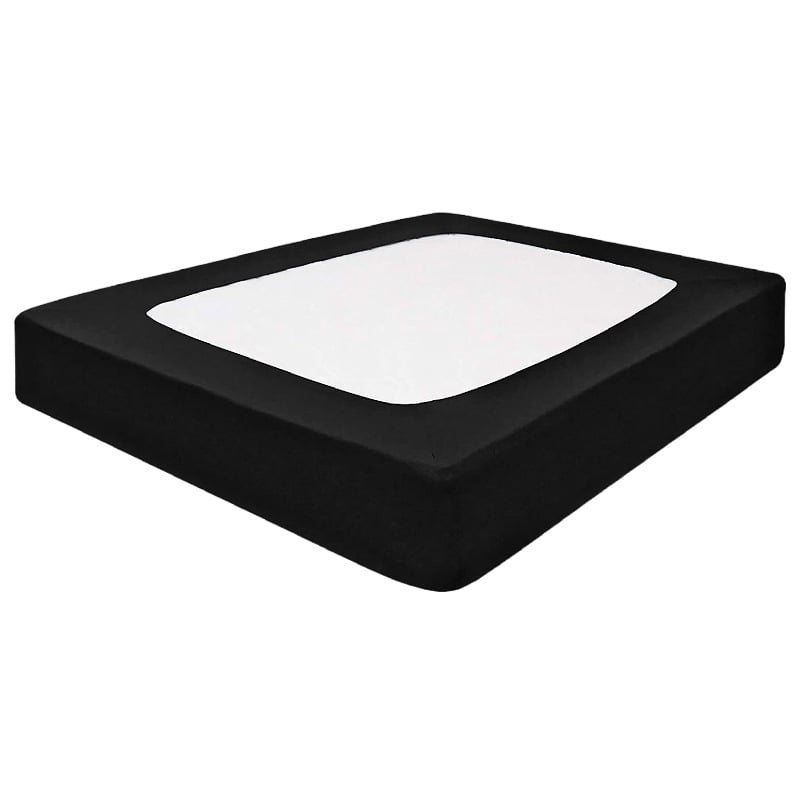 Elastična navlaka za krevet s četiri strane i pokrov za boxspring, za krevet 1,8 m, jednobojna