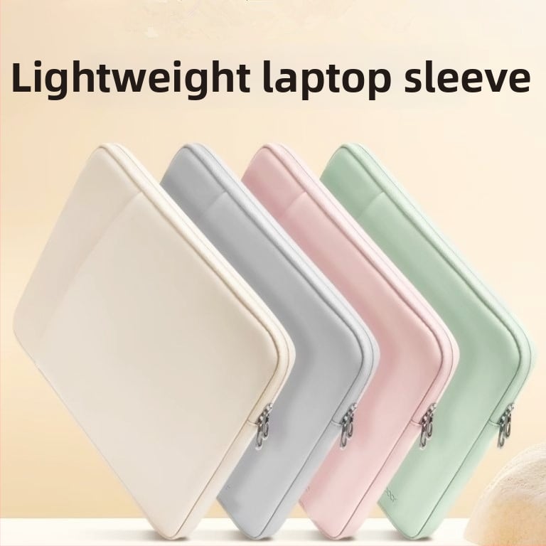 Haomo PU θήκη λάπτοπ με εσωτερική επένδυση — αστικός μινιμαλισμός, αναπνεύσιμη και αδιάβροχη, υπερ-ελαφριά και ανθεκτική, επένδυση πολυεστέρα, άνοιξη 2025