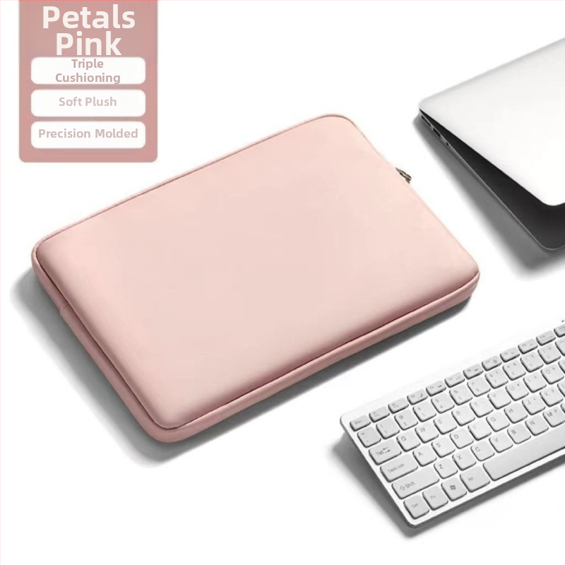 Haomo PU nešiojamojo kompiuterio dėklas su vidine įdėklu — miesto minimalistinis stilius, kvėpuojantis ir atsparus vandeniui, ultra lengvas ir atsparus dėvėjimui, poliesterio pamušalas, pavasaris 2025