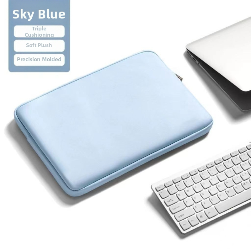 Haomo PU nešiojamojo kompiuterio dėklas su vidine įdėklu — miesto minimalistinis stilius, kvėpuojantis ir atsparus vandeniui, ultra lengvas ir atsparus dėvėjimui, poliesterio pamušalas, pavasaris 2025