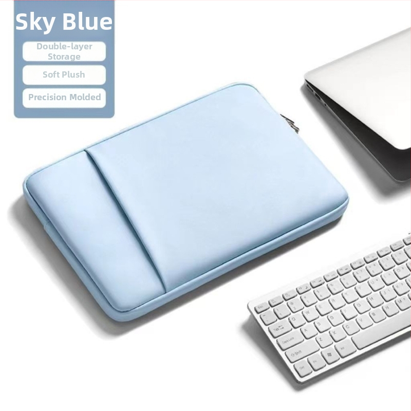 Haomo PU nešiojamojo kompiuterio dėklas su vidine įdėklu — miesto minimalistinis stilius, kvėpuojantis ir atsparus vandeniui, ultra lengvas ir atsparus dėvėjimui, poliesterio pamušalas, pavasaris 2025