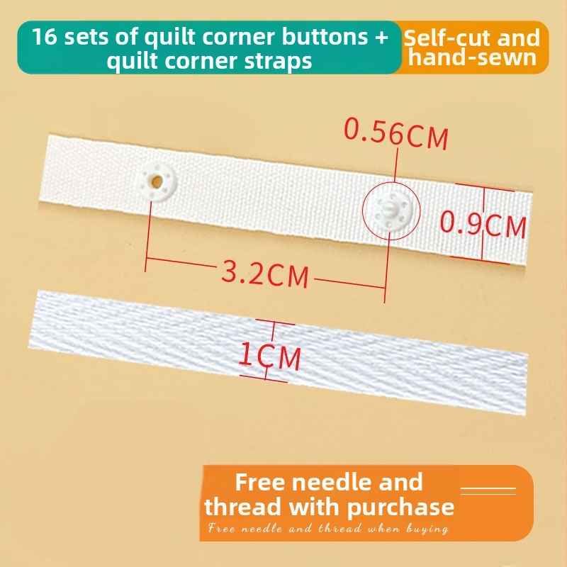 Teki kate nelja nurga fikseerivate rihmadega, lamedad puuvillased nöörid, Pima puuvill, tie-dye trükk, kaasaegne minimalistlik stiil