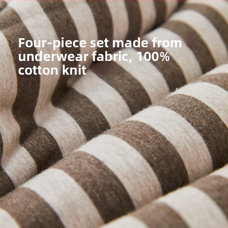 Kootud puuvillane teki kate geomeetrilise mustriga, twill-kangas, lõngaga värvitud, kaasaegne minimalistlik stiil