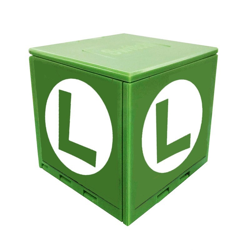 Кутия за съхранение на карти за Nintendo Switch, сгъваема ABS инжекционно формована, капацитет 16 карти, тегло 110 g