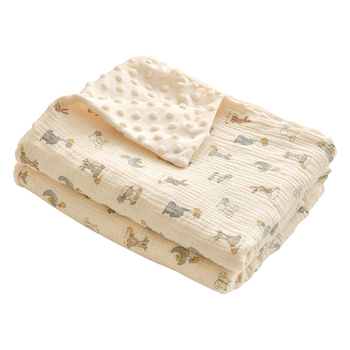 Husă de pilotă pentru copii cu modele de plante și animale, 100% bumbac, imprimare reactive pe țesătură 40s