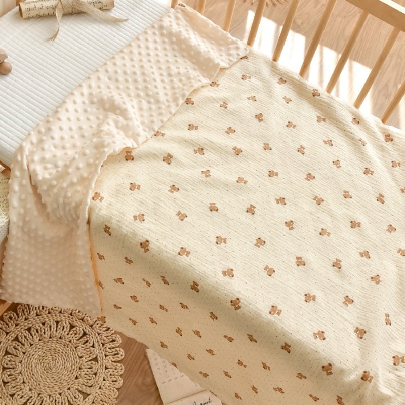 Husă de pilotă pentru copii cu modele de plante și animale, 100% bumbac, imprimare reactive pe țesătură 40s