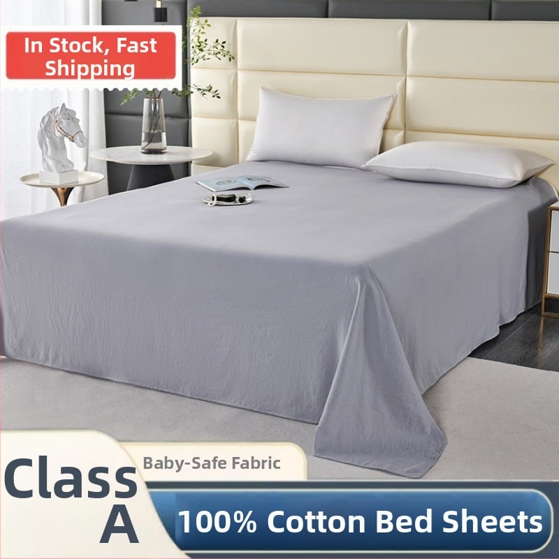 Üliõpilaste dormitooriumi voodipesu komplekt, paksendatud, kõigile aastaaegadele, lõnga-värvitud Twill-kangas