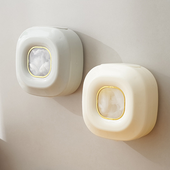 Plastmasas plēves uzglabāšanas kārba, sienas stiprinājums, bez urbšanas, 12L, PP plastmasa