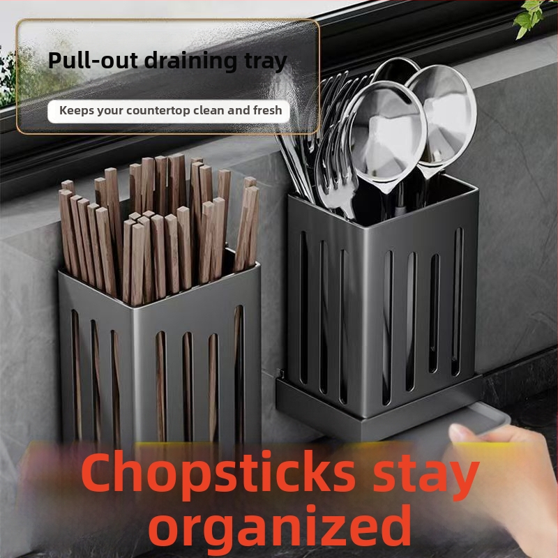 Seinasse kinnitatav köögitarvikute kuivatuskorb, PP-materjal, mudel 111000223