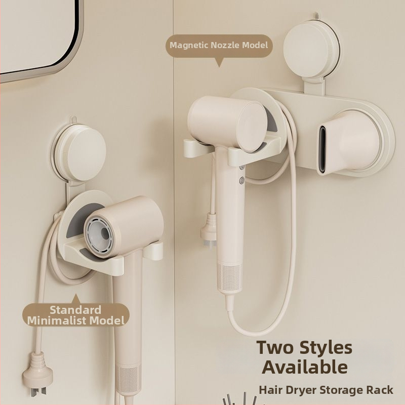 Plastikust juukselõõri hoidik, imava kummi, seinakinnitusega, perforatsiooniline kujundus, CEi sertifikaat, tootekood Pxx695738122989