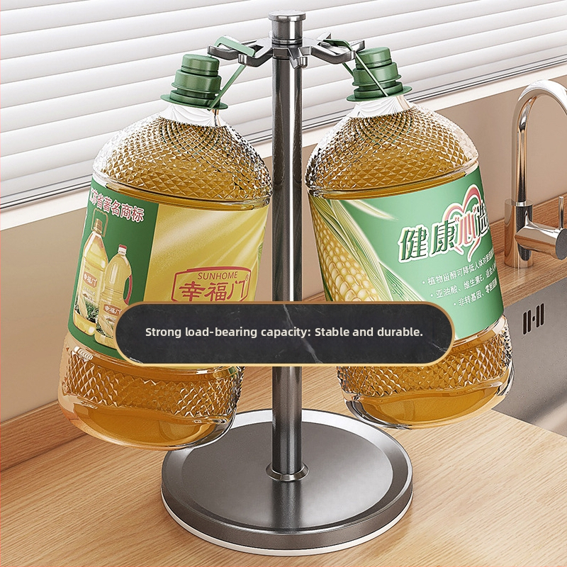 Pöörlev spatulakaupa tööpinna jaoks, seina köögitarvikute organiseerija, Space alumiinium, ilma paigalduseta