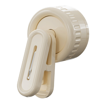 Rotirajući držač za skladištenje s usisnom čašom — plastika, jedan kuk, nosivost 0–1 kg, lansiran 2024.