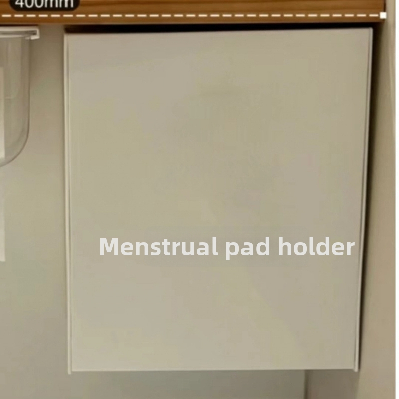 Vannas istabas sienas uzglabāšanas kārba tualetes papīram, ūdensnecaurlaidīga, caurspīdīga, no polipropilēna, tilpums 2 l