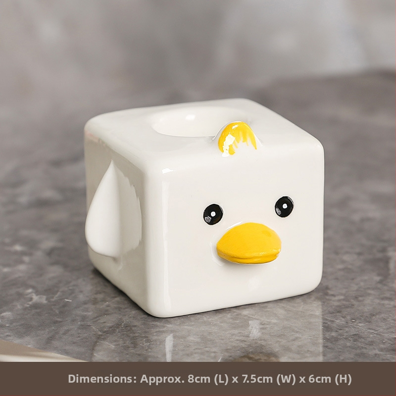 Keraamiline hambaharja ja hambapastahoidik, seinale paigaldatav, puurimis vaba, vannituba, pardi kujundus