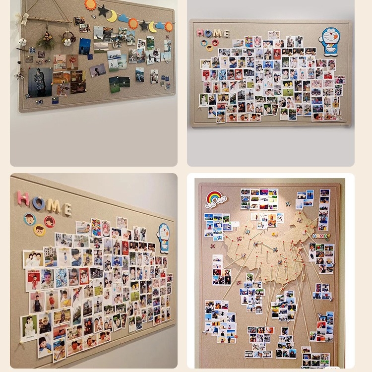 Filc zidna ploča za fotografije – samoljepljivi dekorativni zidni panel