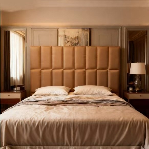 Textil fejágytámla otthonra, egyszerű és modern dizájn, egyszínű mintázat, testreszabható, alkalmas nappalira, hálószobára és dolgozószobára