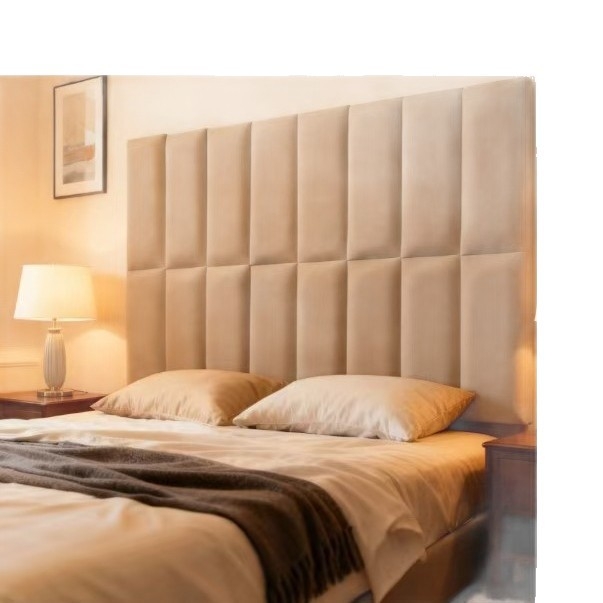 Textil fejágytámla otthonra, egyszerű és modern dizájn, egyszínű mintázat, testreszabható, alkalmas nappalira, hálószobára és dolgozószobára