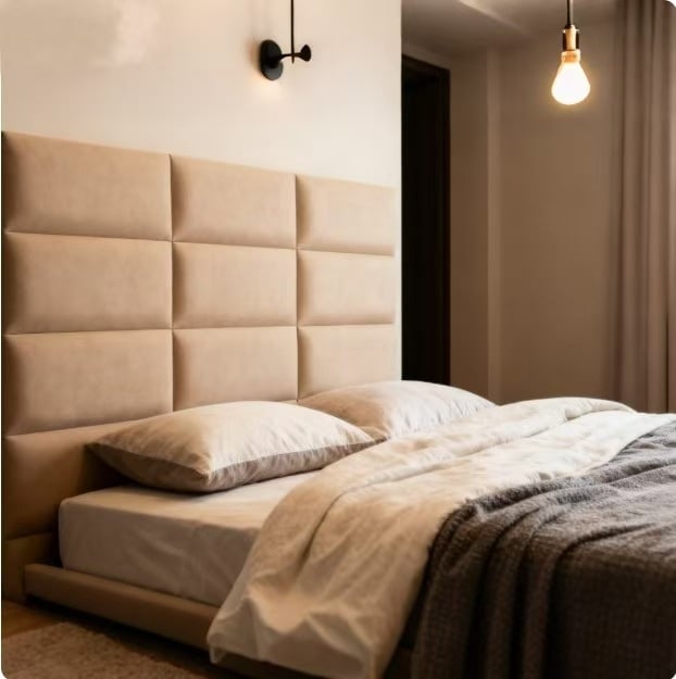 Textil fejágytámla otthonra, egyszerű és modern dizájn, egyszínű mintázat, testreszabható, alkalmas nappalira, hálószobára és dolgozószobára