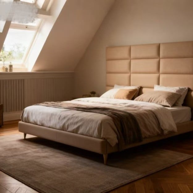 Textil fejágytámla otthonra, egyszerű és modern dizájn, egyszínű mintázat, testreszabható, alkalmas nappalira, hálószobára és dolgozószobára