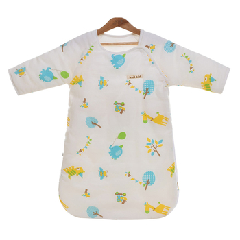 Spavaća vreća za bebe i malu djecu, kokon stil, gazasta tkanina s pamukom, punilo od svilenih vlakana, zimska namjena