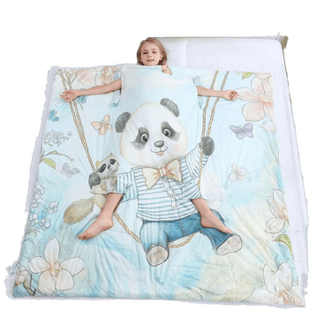 Laste magamiskott koos anti-kick tekiga, suvine jaheduse eest, polüesterkiud, täidis: kiud ja siid, kaal 1.1–1.5 kg, bränd Sleep Silk