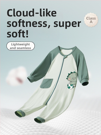 Laste ühekordne magamispüksid koduseks kasutamiseks, unisex, kevad-suvi, 95% puuvill, karikatuurimuster, niiskust juhtiv