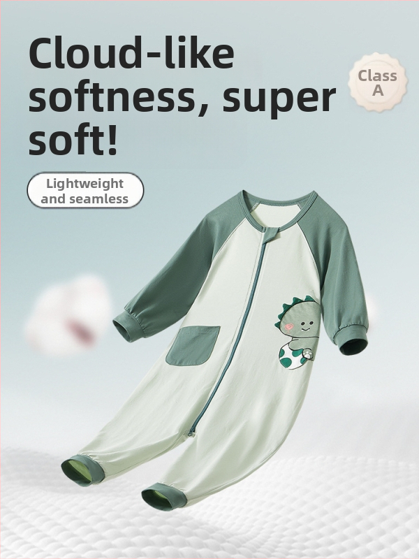 Laste ühekordne magamispüksid koduseks kasutamiseks, unisex, kevad-suvi, 95% puuvill, karikatuurimuster, niiskust juhtiv