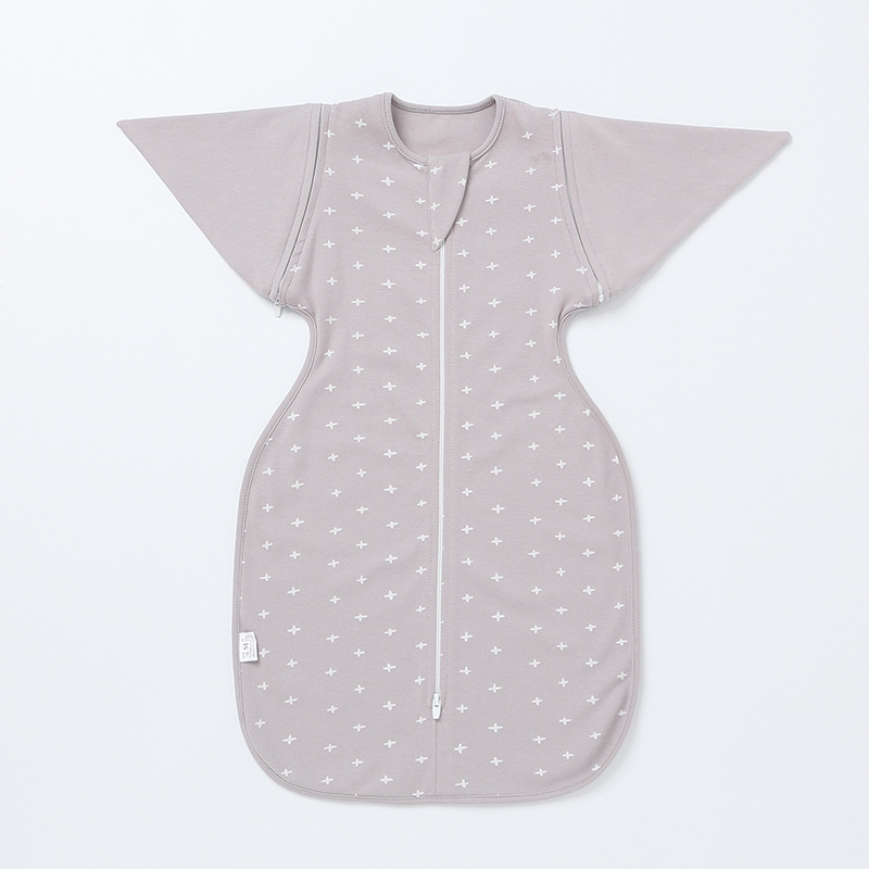 Pineapple Pudding Újszülött Swaddle Alvó Táska – Mind a Négy Évszak, Külső és Bélés 95% pamut, Töltet pamut, Levehető Ujjak, Nylon Cipzár, Karikatúra Minta