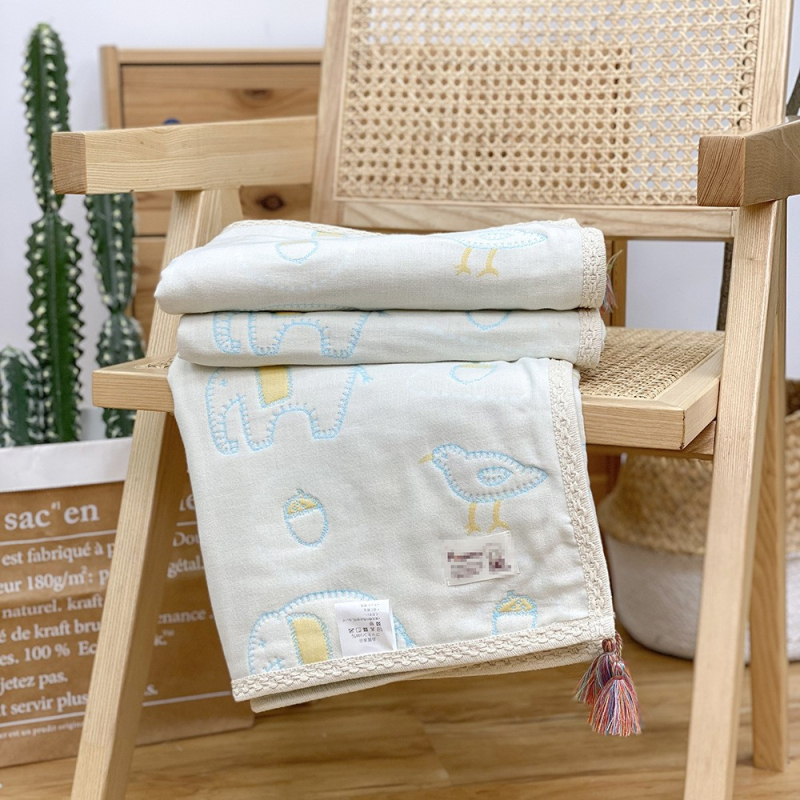 Jaapani stiilis kuuekihiline marlase pled, kiud: 100% puuvill