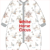 Beebimagamiskott jagatud jalgadega, puuvillasisaldus üle 95%, soe