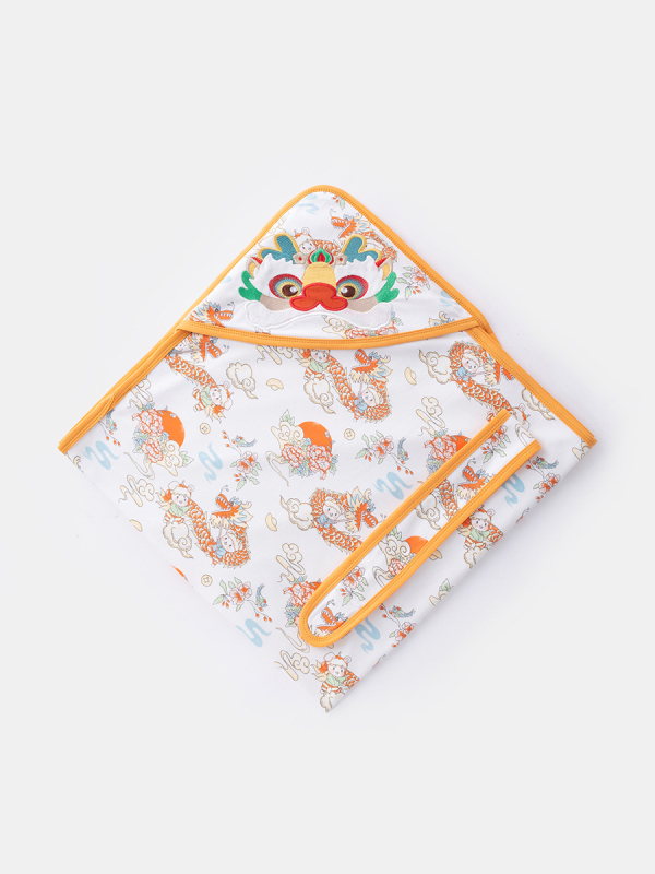 Dječja hvatajuća deka za grljenje, od 95% pamuka, sve sezone, uzorak životinja, sigurnosna razina A