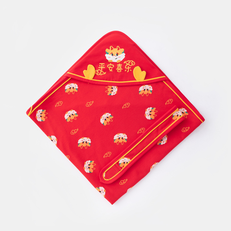 Dječja hvatajuća deka za grljenje, od 95% pamuka, sve sezone, uzorak životinja, sigurnosna razina A