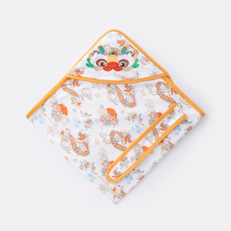 Dječja hvatajuća deka za grljenje, od 95% pamuka, sve sezone, uzorak životinja, sigurnosna razina A