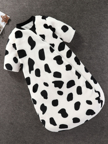 Hálózsák babák és kisgyermekek számára (1–3 év), flanel külső anyag, poliészter bélés, rajzolt minta