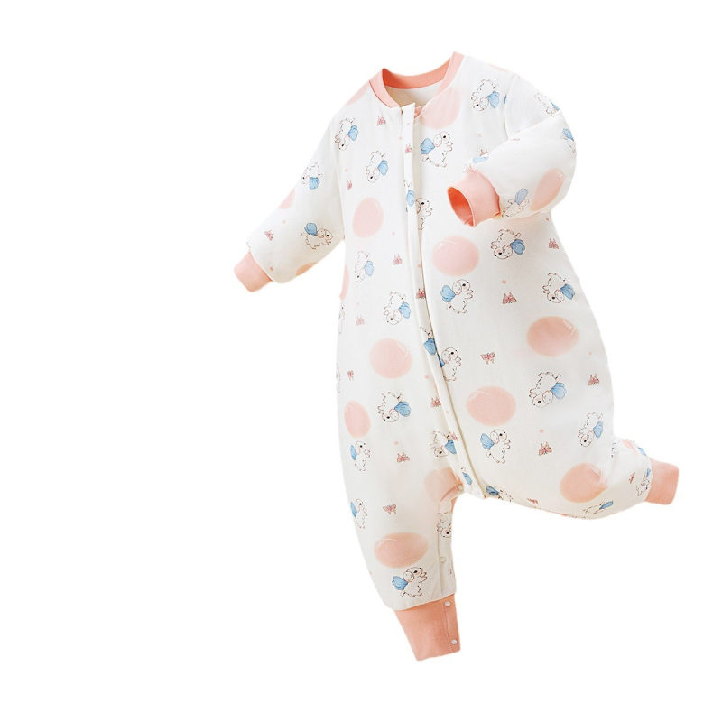 Gyerek hálózsák, vastag téli- és őszi-tavaszi időszakra, külső és bélés 95% pamut, töltet poliészter-pamut, állatmintás, műgyanta cipzár, biztonsági osztály A, 1–6 éveseknek