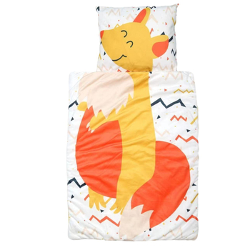 Dječja spavaća vreća s razdvojenim dizajnom, crtić uzorak, podstava 95% pamuk, punilo poliester, duljina 95 cm