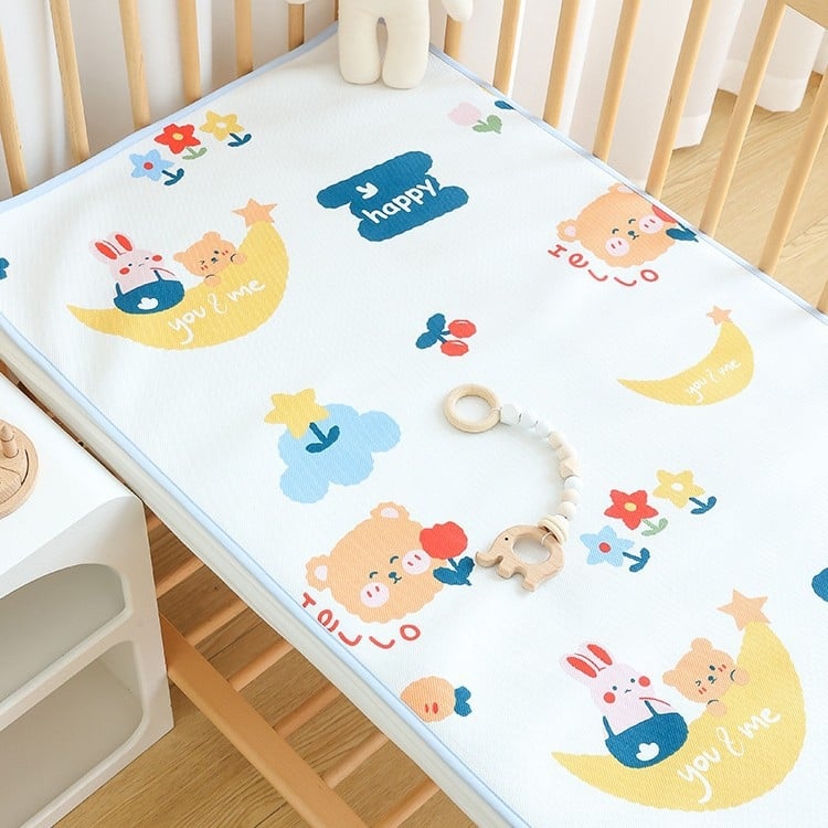 Mat od bambusovih vlakana za novorođenčad, hlađenje, mek, ljeto, za djecu do 1 godine