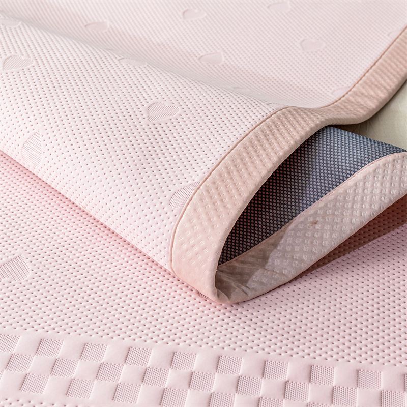 Ležajna podloga od viskoze s ice silk, žakard tkanina, sklopni dizajn