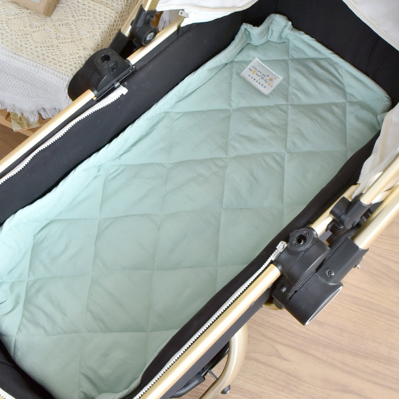 Podloga za dječja kolica – pamuk, periva, za bebe 0–12 mjeseci