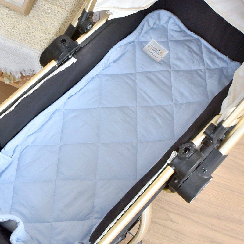 Podloga za dječja kolica – pamuk, periva, za bebe 0–12 mjeseci