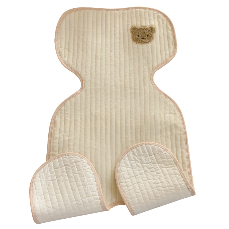 Mat za kolica za bebe – jesen/zima debeli jastuk; gornji sloj beba velur (100% poliester), srednji sloj svila floss (100% poliester), donji sloj 100% pamuk; pogodno za djecu 0-1 godina