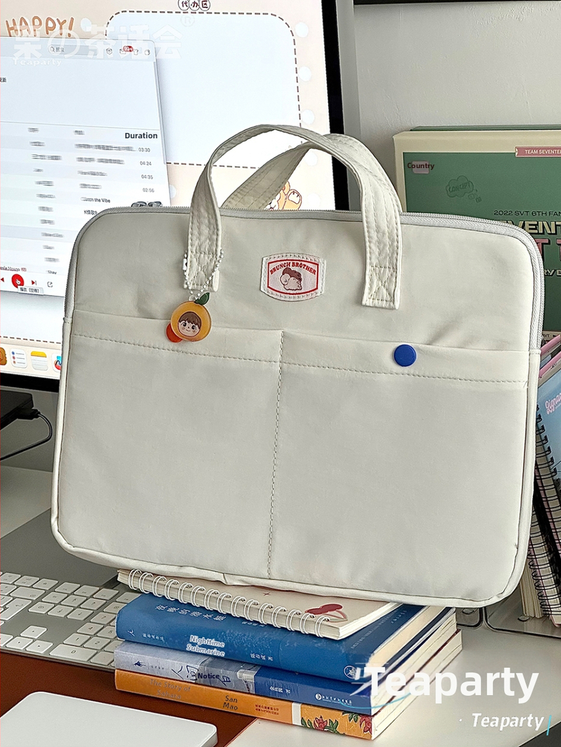 Lengvas nešiojamojo kompiuterio dėklas su šilko gėlių raštu, unisex, modelis 69850, įdėklas: kita tekstūra, pavasaris 2025