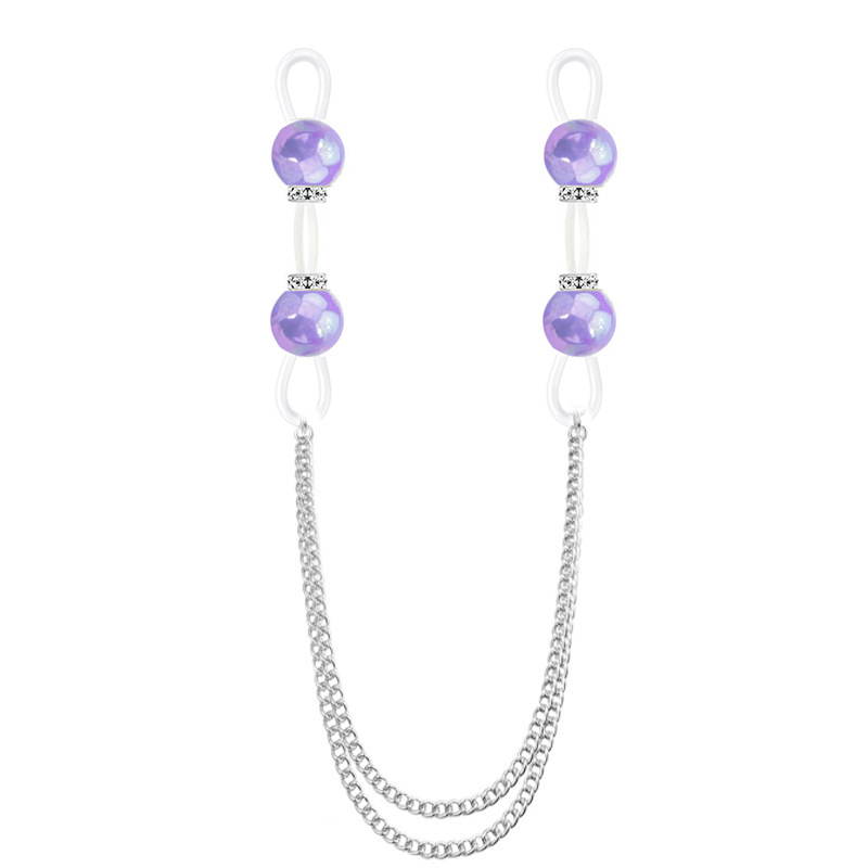 Cleme reglabil pentru mameloane, lanțuri pentru mameloane, lanț pentru corp și lanț de piept cu diamante — accesorii lenjerie, vară 2025