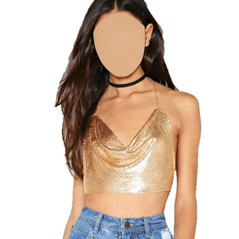 Alumínium hálós mellkas- és testlánc nyaklánc, 2024 nyári kiadás, súly 97 g