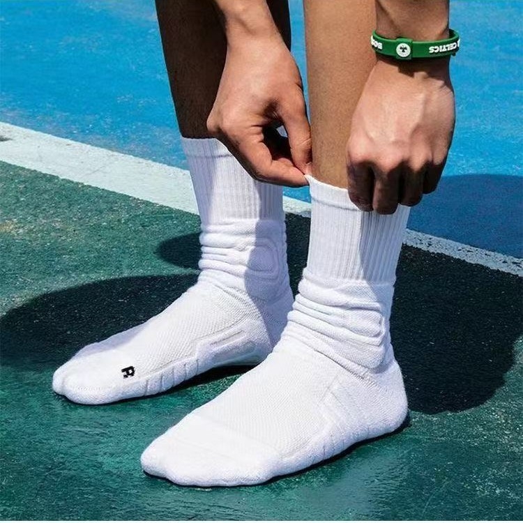 Αθλητικές κάλτσες μπάσκετ Fanmengman Πολυεστέρας Αντιολισθητικές Ανθεκτικές στη φθορά Παχύτερες