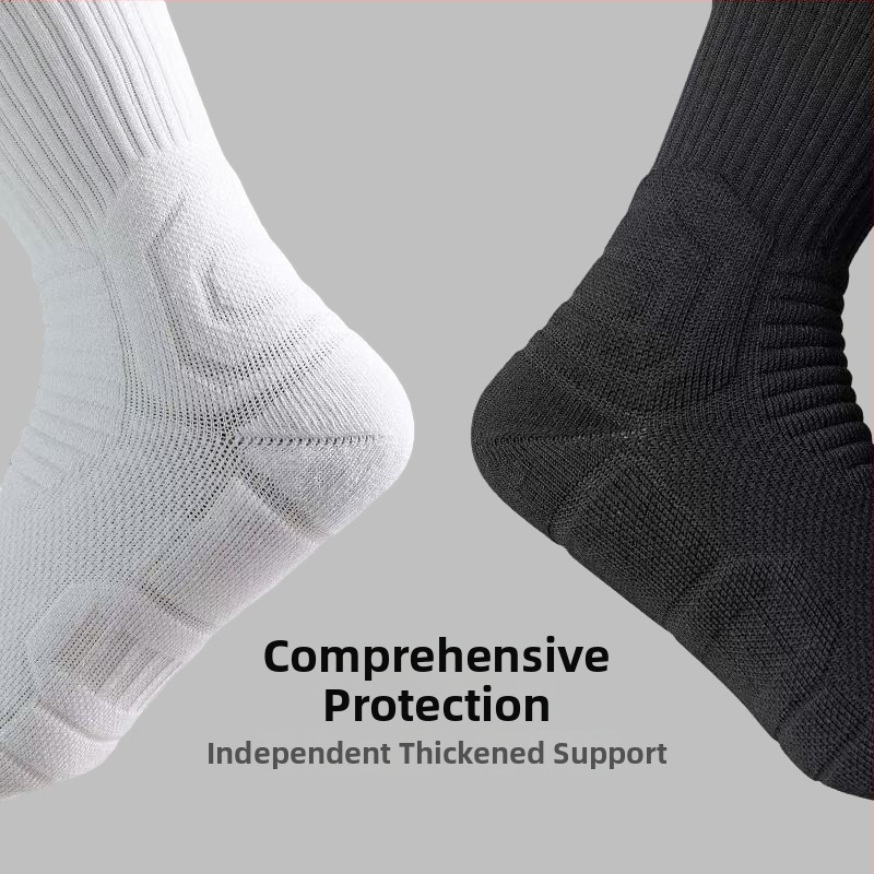 Баскетболни чорапи Fanmengman полиестер Неплъзгащи се износоустойчиви удебелени