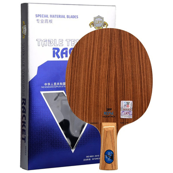 Rachetă de tenis de masă 729 — lamă din poplar, gumă cu lipire lungă, lovitură orizontală