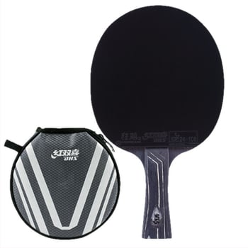 DHS Ρακέτα πινγκ-πονγκ – πλευρικός χτύπος, γόμα αντίκολλωση