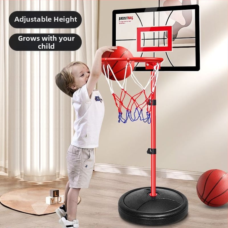 Κινητή ρυθμιζόμενη βάση μπάσκετ για οικιακή χρήση | Υλικό: PVC και χυτοσίδηρος | Βάρος 1,5 kg | Κατάλληλο για προπονήσεις μπάσκετ